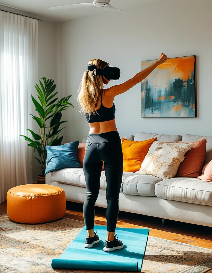 The VR Fitness Setup: Space, Sweat and Comfort Solutions for Working Out in a Headset
