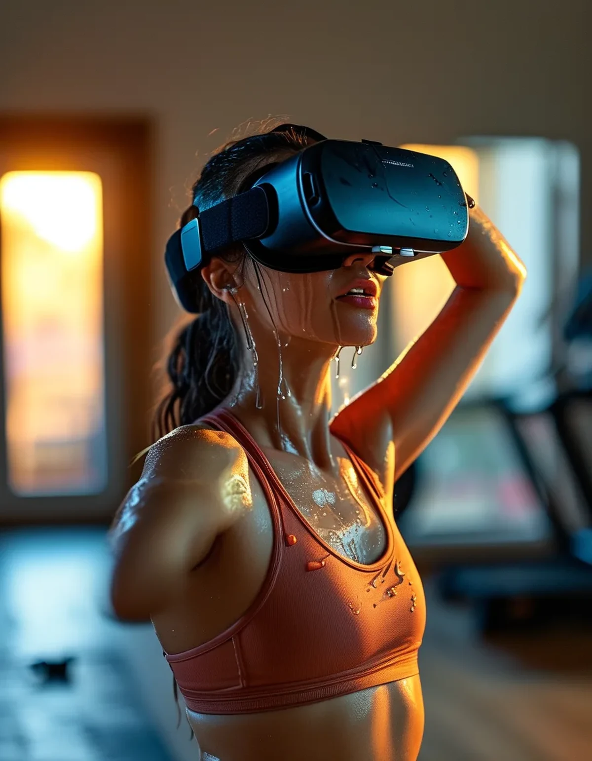 Why VR Workouts Make You Sweat So Much More Than You'd Expect